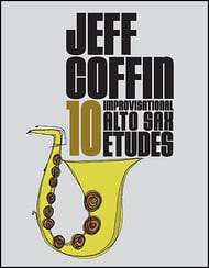 cover 10 Improvisational Alto Sax Etudes Book P.O.D. cover